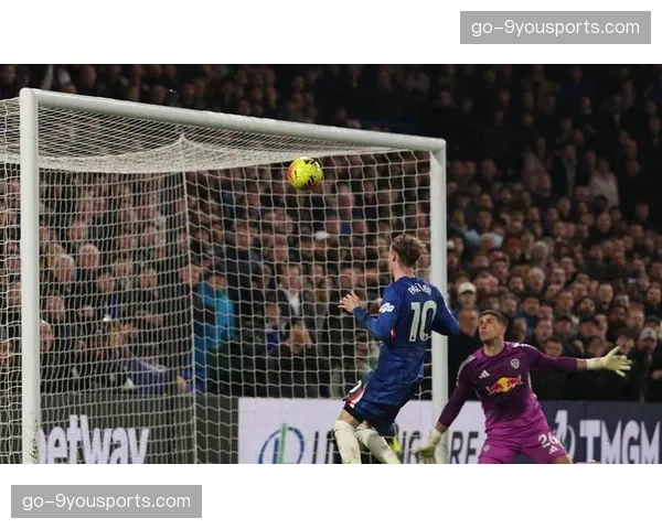 特写：雨战斯坦福桥，切尔西小将帕尔默主罚任意球前专注擦拭皮球