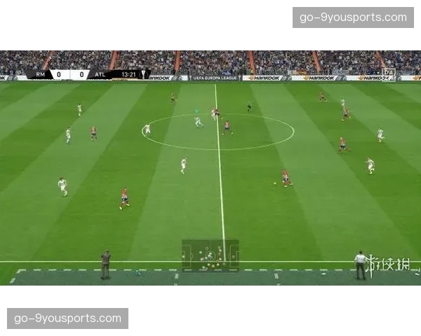 伯纳乌球场新技术展示:巨型屏幕可实时呈现复杂的球队跑动与传球网络图