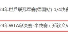 九游APP下载:2024WTA年终总决赛半决赛直播频道平台 郑钦文vs克雷吉茨科娃直播观看入口地址